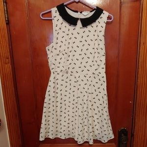 Bow print Dress